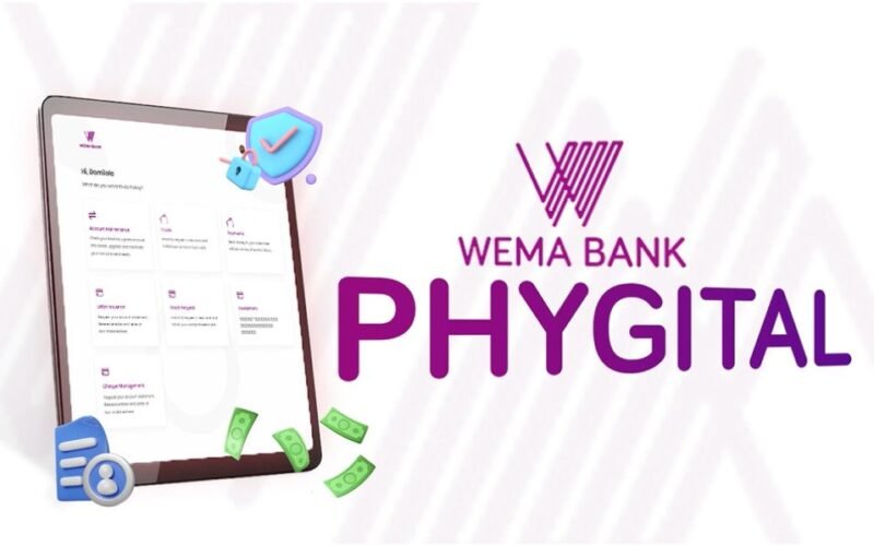 Wema Bank Plc Launches Phygital, Its New in-branch Self-Service Offering.