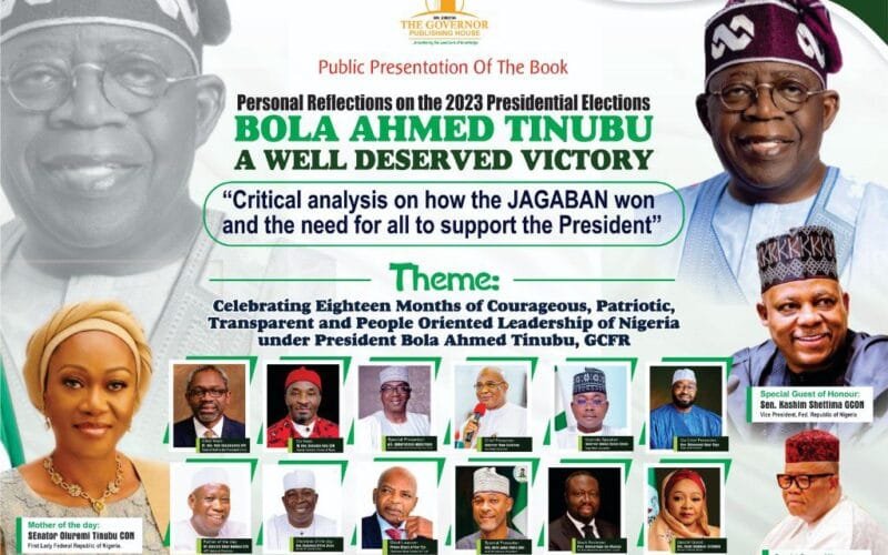 New Book uses three critical factors to debunk any allegation of rigging in favour of Bola Tinubu in 2023