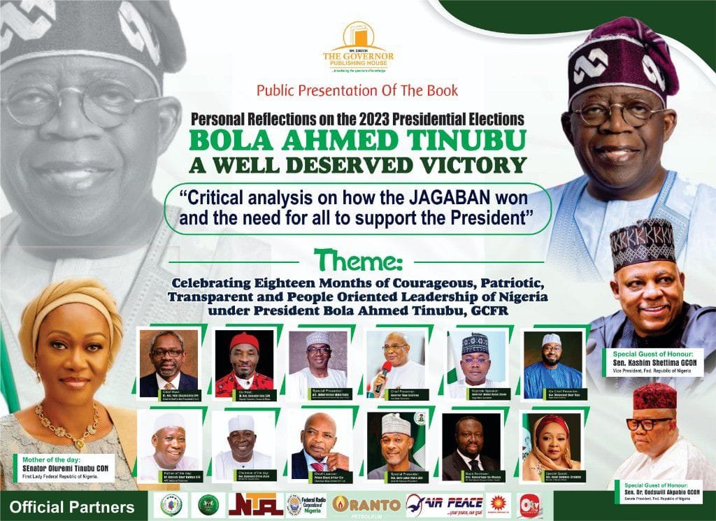 New Book uses three critical factors to debunk any allegation of rigging in favour of Bola Tinubu in 2023 3 book on tinubu by john ulu jr8907596428955266940
