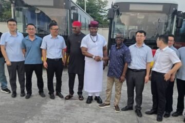 World’s Leading Electric Bus Manufacturer Wowed by Abia’s Public Transport Revolution Under Gov. Otti’s Leadership