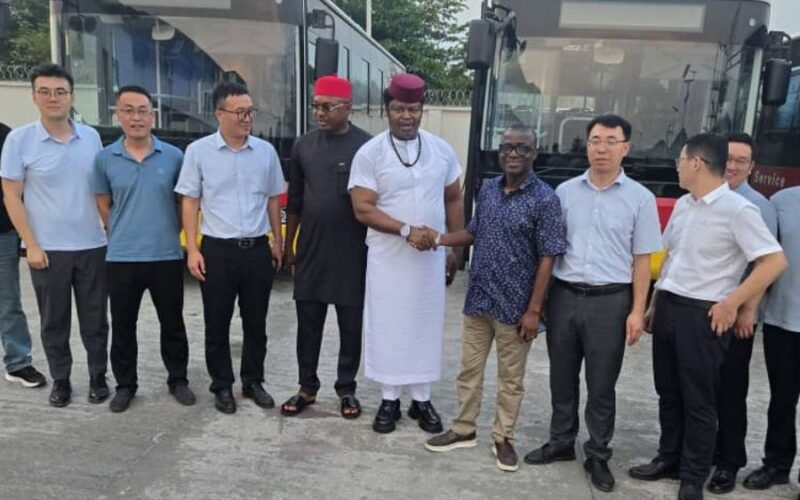 World’s Leading Electric Bus Manufacturer Wowed by Abia’s Public Transport Revolution Under Gov. Otti’s Leadership