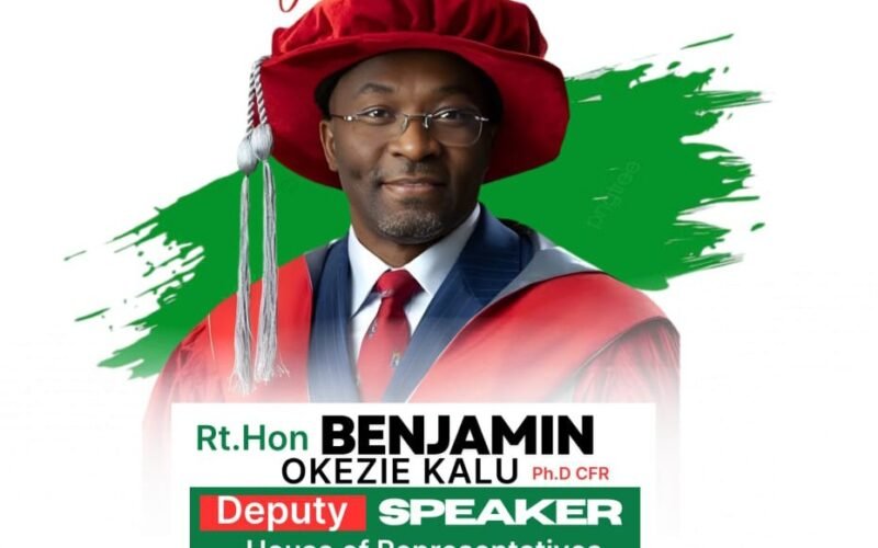 Dr. Martina Amarachi Ononiwu Congratulates Deputy Speaker Kalu on PhD Achievement, Reaffirms Commitment to Serve Ikwuano/Umuahia Constituency 1 Benjamin Kalu