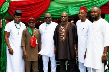 Amb. Osita Offor Congratulates Abia LP Chairman, Others, Backs Party Unity and Praises Otti’s Leadership