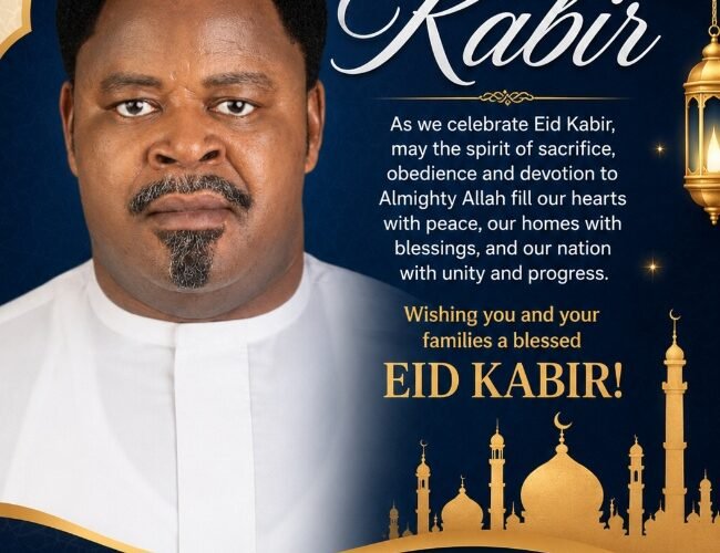 Eid Kabir: Amb. Dr Osita Offor (De Ultimate Commander) Extends Warm Greetings to Muslim Faithful