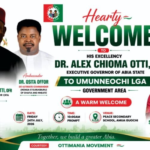 Osita Offor Commends Mayor Afurobi, Umunneochi Ahead Of Governor Otti’s Historic Reception