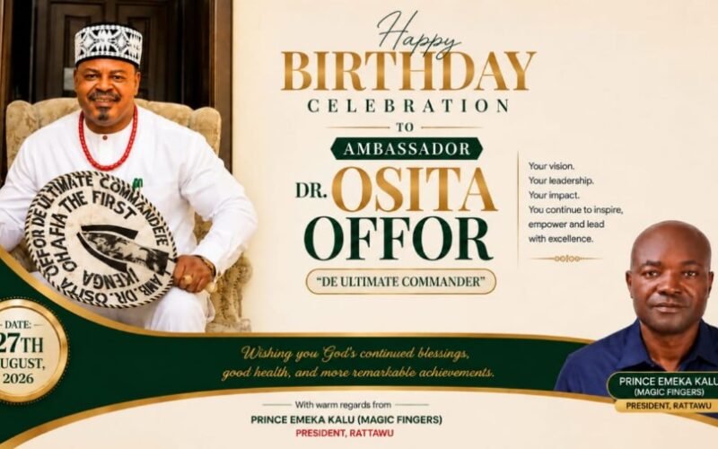 RATTAWU President Emeka Kalu Celebrates Osita Offor, Commends ACSC Vision